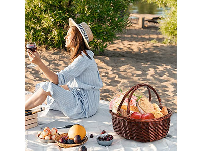 Picnic Basket Details Booths Hamper Baskets For Camping Party Fodable